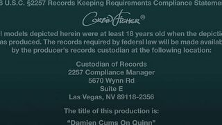 Damien Cums On Quinn