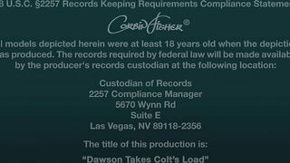 Dawson Takes Colt's Load