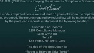 Ryder & Brayden Take Turns