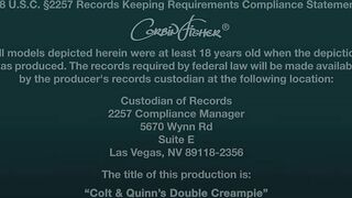 Colt & Quinn's Double Creampie