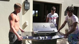 The barbecue row ends in reconciliation