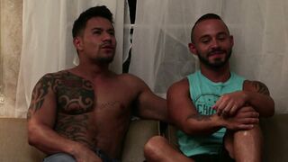 Latin Men Rafael Lords & Xavier Hux Flip Fuck