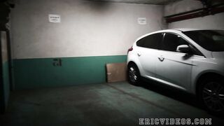 Dylan Cox pounds Jimmy in a parking lot