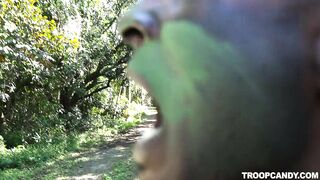 Taking The Recruits On Their First Run