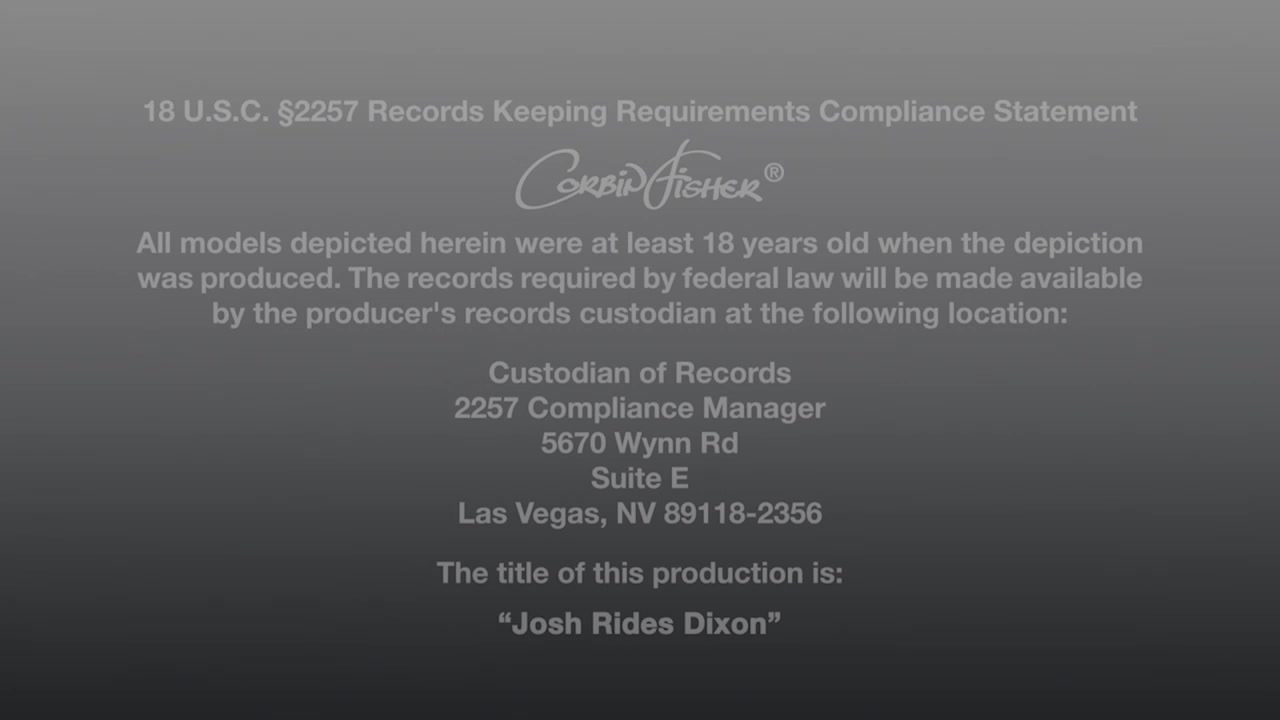 Josh Rides Dixon - GayHardFuck.com