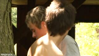 Horny Twink Couple Finally Alone