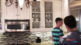 Seth Jonson stretching Nicoli Cole butt