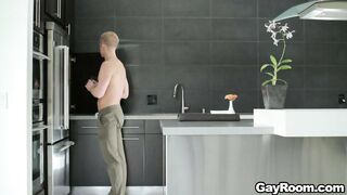 Breakfast & Cock in Bed