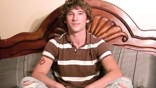 BLAZE This gorgeous 20-year-old guy cums twice