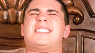 Beefy Navy guy with a HUGE cock