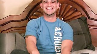 He lets me blow him, and then he licks up his cum