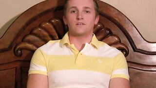 College Football Player Gets A Gay HandJob