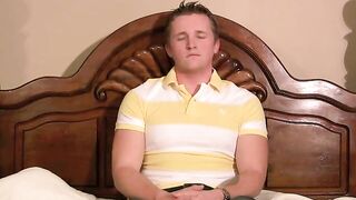 College Football Player Gets A Gay HandJob