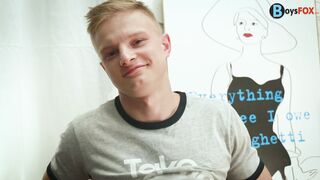 Boy feet fun with Kenton