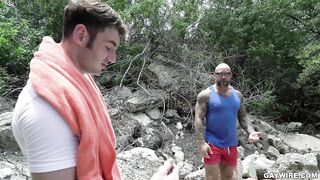 Nude Beach Threesome