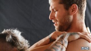 Stroking His Big Brush