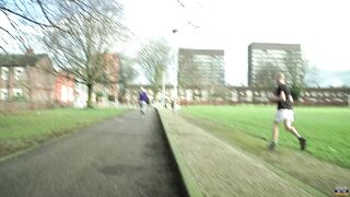 Rugby Boy Gets Double Teamed