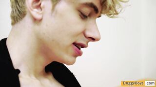 Twink Butt Play With Blond Boy Giulio