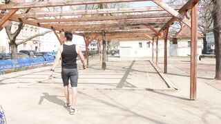 Flexing His Love Muscle