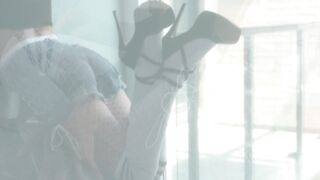 Slutty Femboy Gets Cum Smeared Into His Makeup